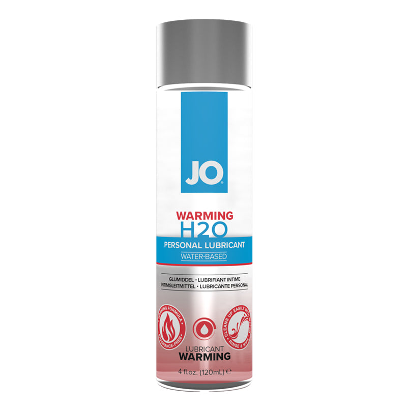 JO H2O - Warming - Lubricant (Water-Based) 4 oz. / 120 ml