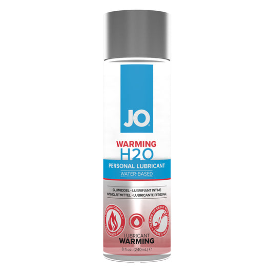 JO H2O - Warming - Lubricant (Water-Based) 8 fl oz / 240 ml