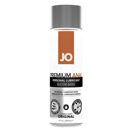 JO Premium Anal - Original - Lubricant (Silicone-Based) 8 fl oz / 240 ml