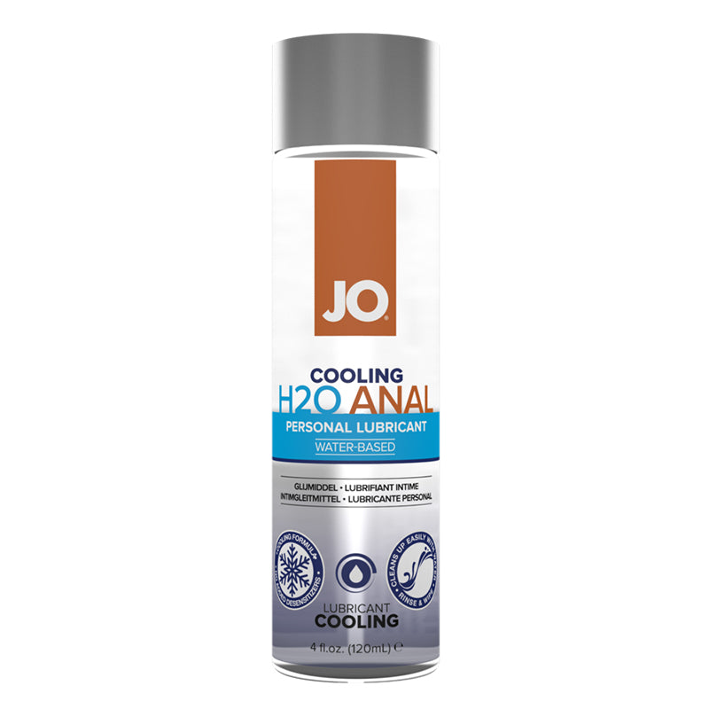 JO H2O Anal - Cooling - Lubricant (Water-Based) 4 oz. / 120 ml