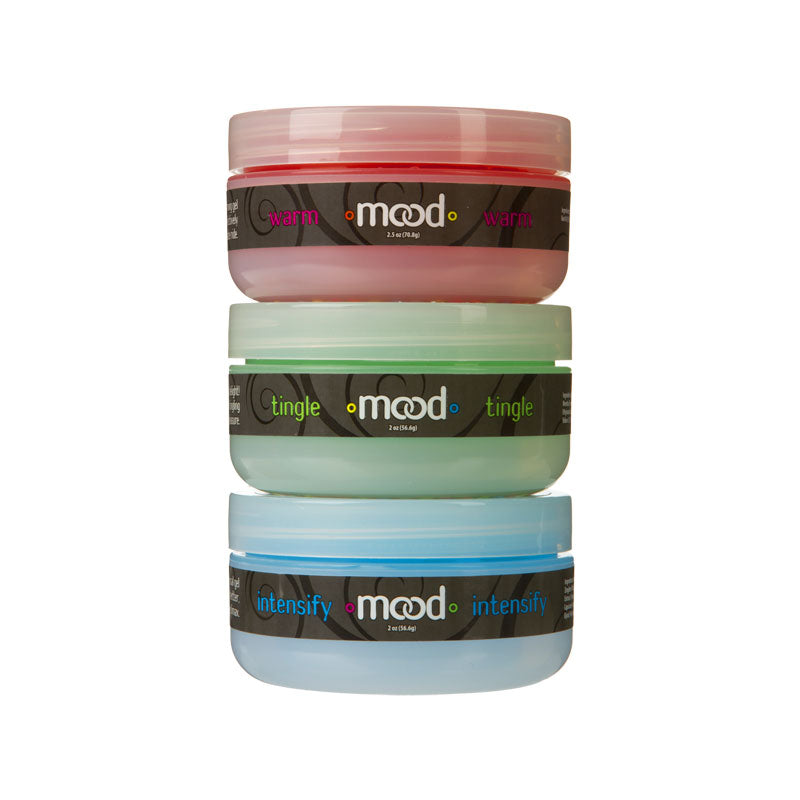 Mood - Arousal Gels - 3 Pack - Tingle, Warm, and Intensify