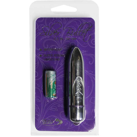 BFF Waterproof Vibrating Bullet Silver