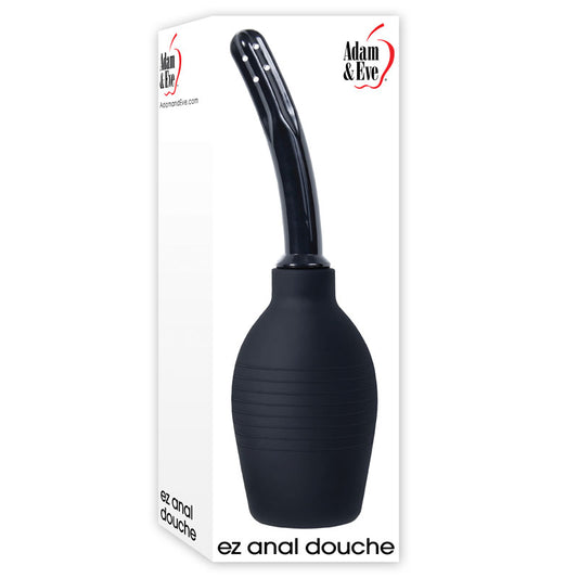 Adam & Eve EZ Anal Douche Enema Bulb Black