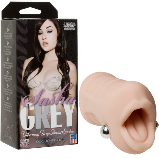 Sasha Grey - Vibrating Deep Throat Sucker