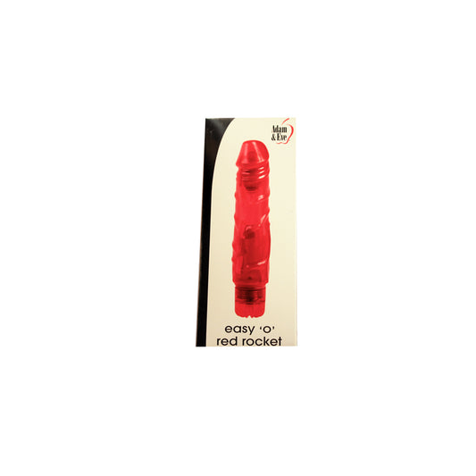 Adam & Eve Easy O Red Rocket G-Spot Vibrator Red