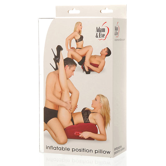 Adam & Eve Inflatable Position Pillow Red