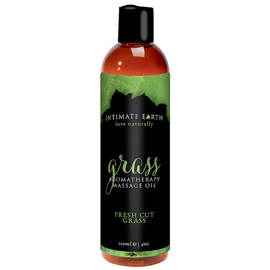 Intimate Earth Grass Massage Oil 120 ml/4 oz