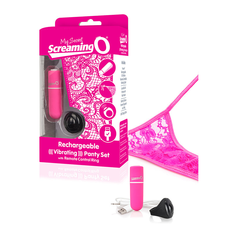 Screaming O My Secret Charged Remote Control Panty Vibe - Pink