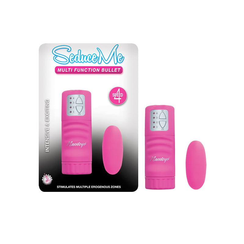 Seduce Me Multi Function Bullet 4 Speeds Pink