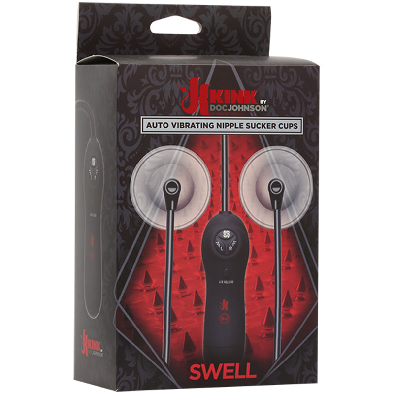 Kink - Swell - Auto Nipple Sucker Cups Black