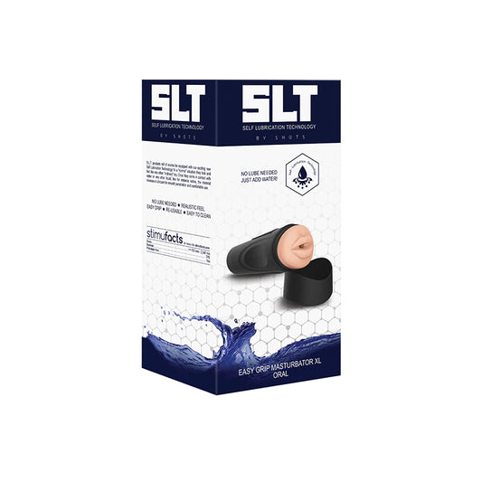 Shots SLT Self-Lubricating Easy Grip Oral Masturbator XL