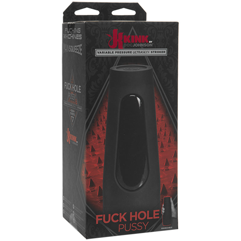 KINK Glory Hole Pussy Variable Pressure Ultraskyn Stroker Vanilla