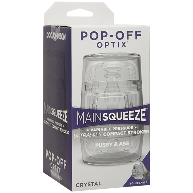 Main Squeeze POP-OFF OPTIX Pussy&Ass Crystal