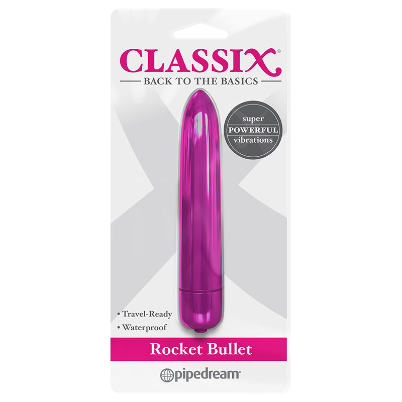 Pipedream Classix Rocket Bullet Vibrator Pink