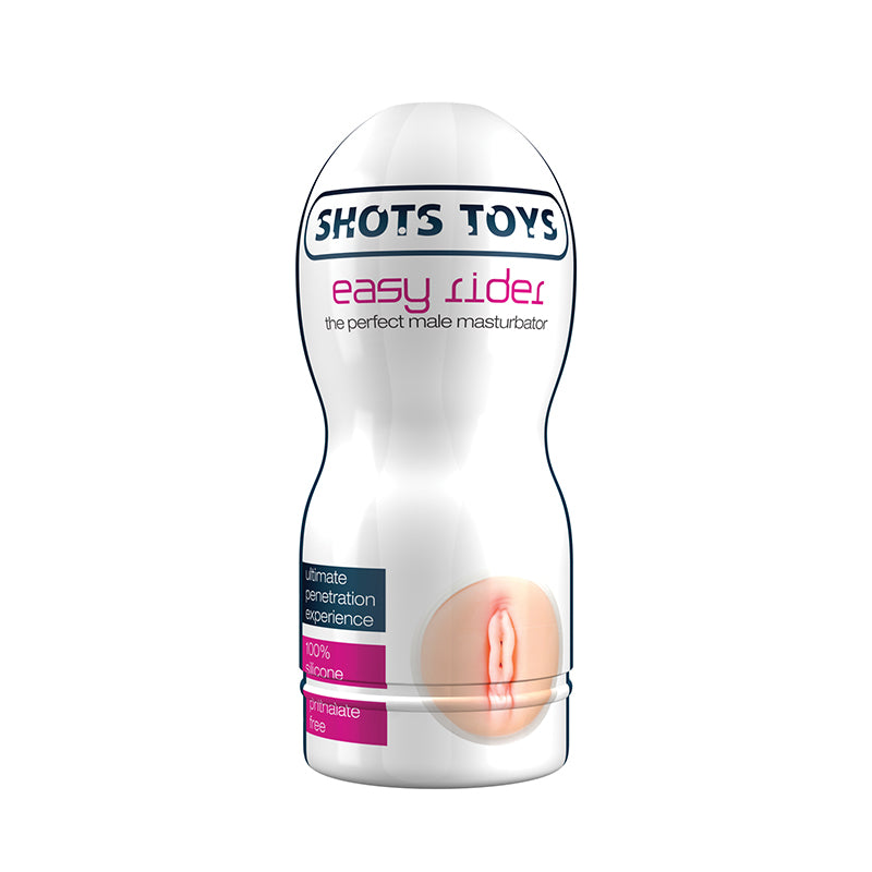 Shots Easy Rider Vagina Masturbator Beige