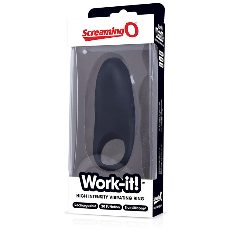 Screaming O Work-it! - Black