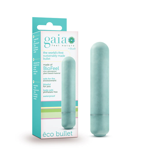 Blush Gaia Eco Bullet Single-Speed Vibrator Aqua