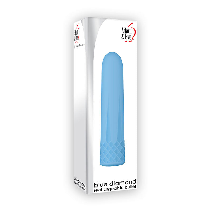 Adam & Eve Blue Diamond Rechargeable Bullet Vibrator