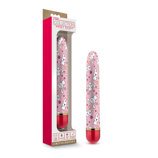 Blush The Collection Sweet Bunny Classic Slimline Vibrator Red