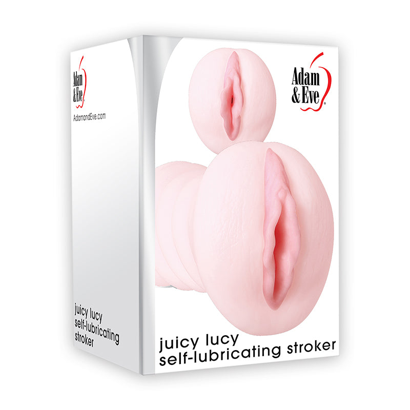 Adam & Eve Juicy Lucy Self-Lubricating Stroker Beige