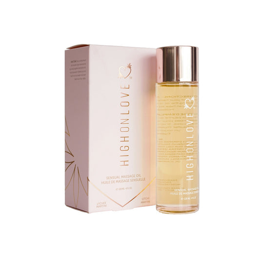 HighOnLove Massage Oil Lychee Martini