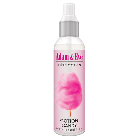 Adam & Eve Lubricants Cotton Candy Flavored Water-Based Lubricant 118 ml / 4 oz.