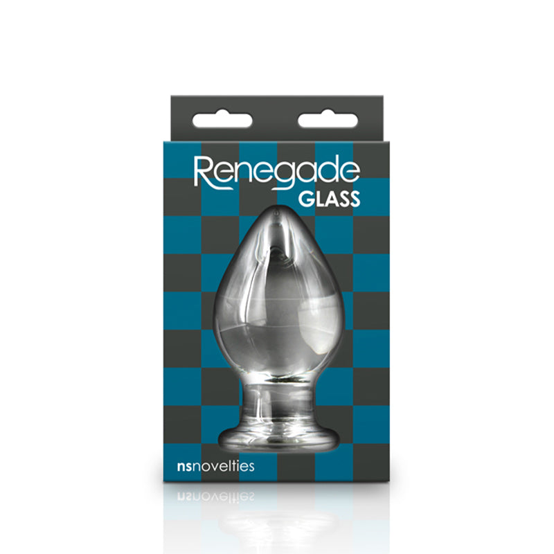 Renegade Knight Glass Anal Plug