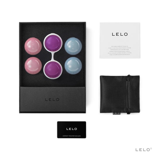 LELO BEADS Plus Kegel Balls Set Blue/Pink/Purple