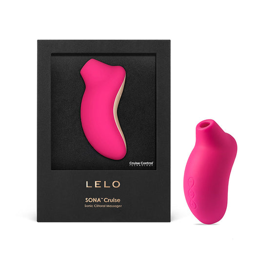 LELO SONA CRUISE Rechargeable Clitoral Stimulator Cerise