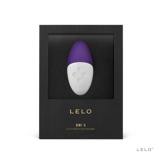 LELO SIRI 2 Rechargeable Sound-Responsive Vibrator Purple