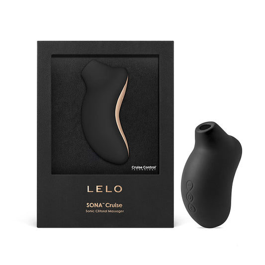 LELO SONA CRUISE Rechargeable Clitoral Stimulator Black