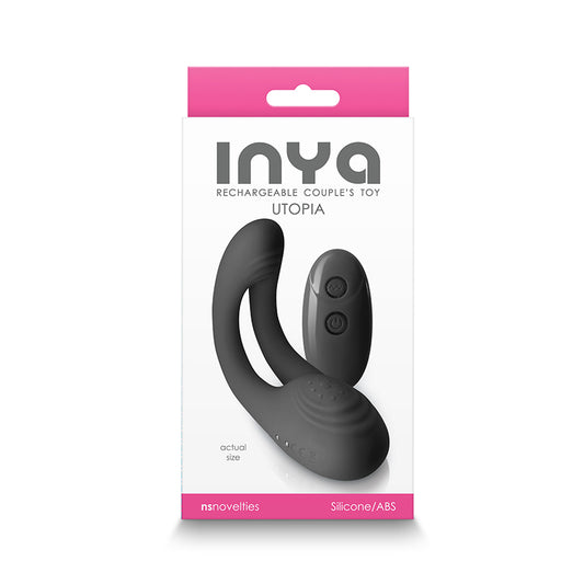 INYA Utopia Rechargeable Couple's Toy Black