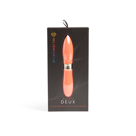 Sensuelle Double Ended Deux Bullet Coral