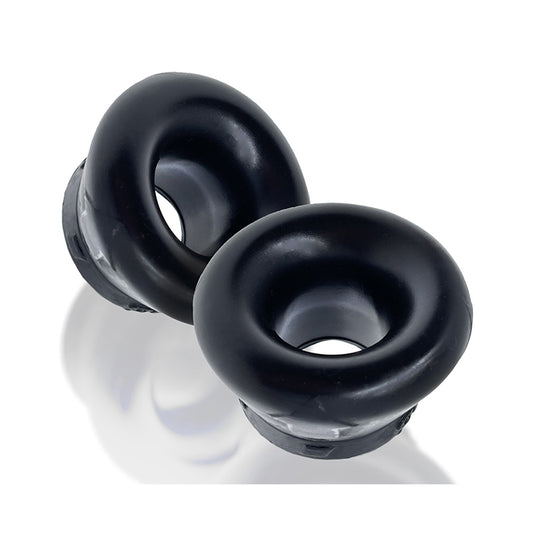 Oxballs Clone Duo 2-Pack Ballstretcher Silicone Black / Black