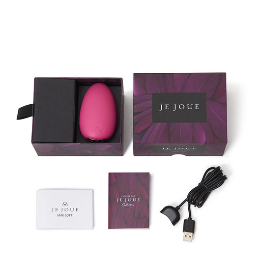 Je Joue Mimi Soft Rechargeable Silicone Clitoral Vibrator Fuchsia