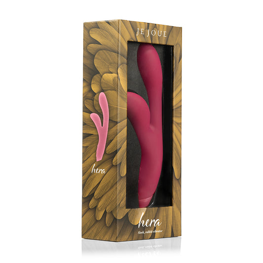 Je Joue Hera Rechargeable Silicone Rabbit Vibrator Fuchsia