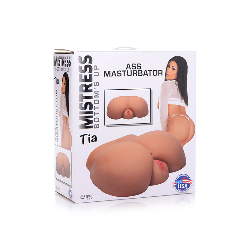 Curve Toys Mistress Bottom's Up Tia Ass Masturbator Dual Entry Medium