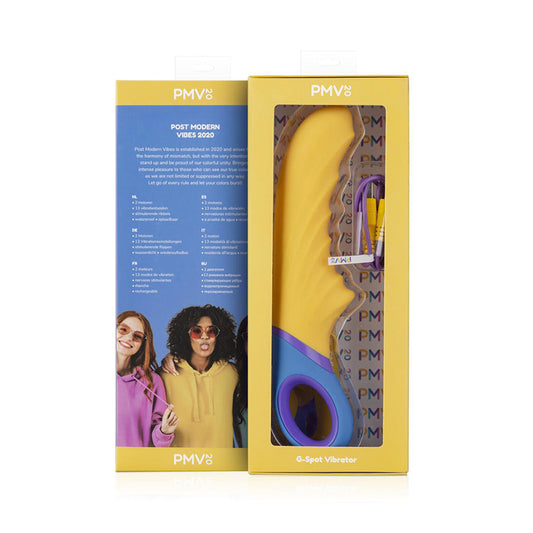 PMV20 Tone G-Spot Vibrator Silicone Yellow