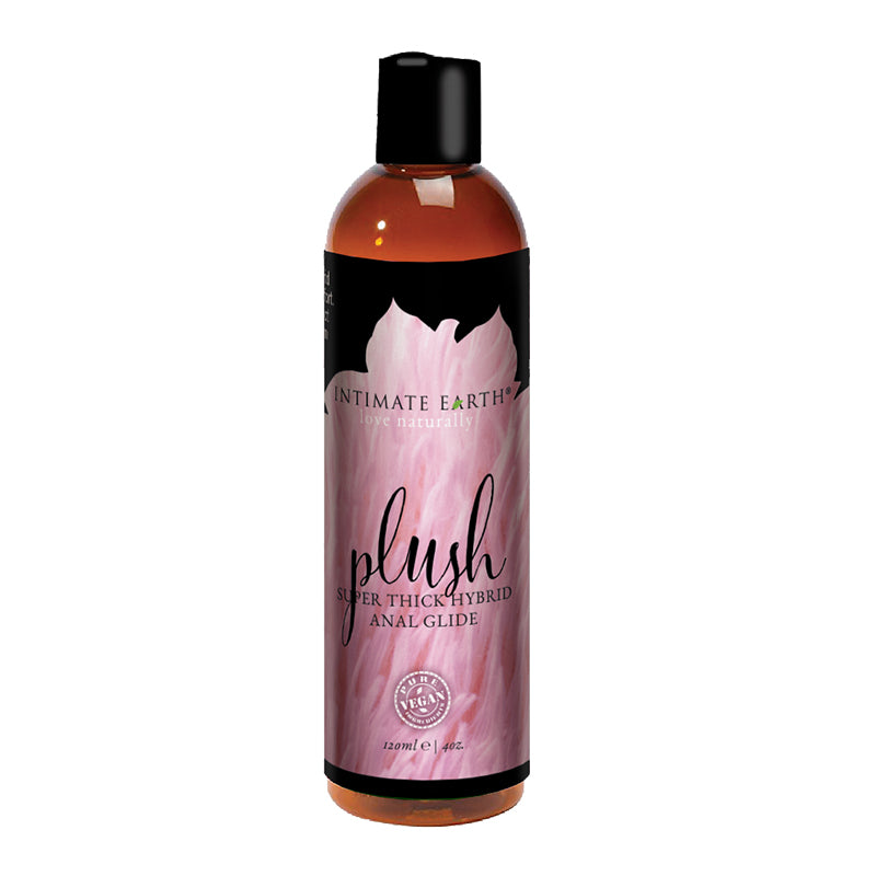 Intimate Earth Plush Super Thick Hybrid Anal Glide 4 oz.