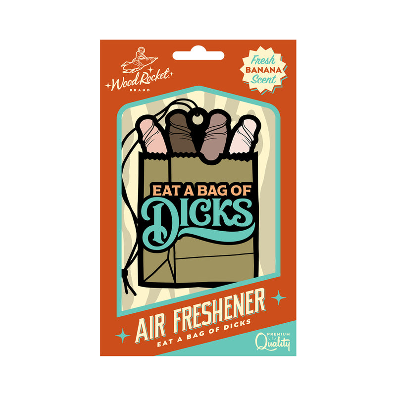 Wood Rocket Air Freshener Bag of Dicks