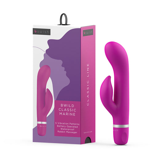 B Swish Bwild Classic Marine Vibrator Cerise